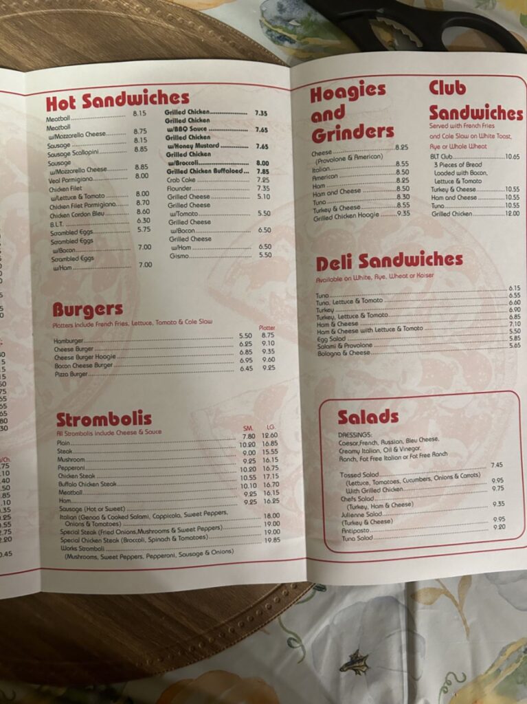 Merc Brothers Pizzeria Menu 3