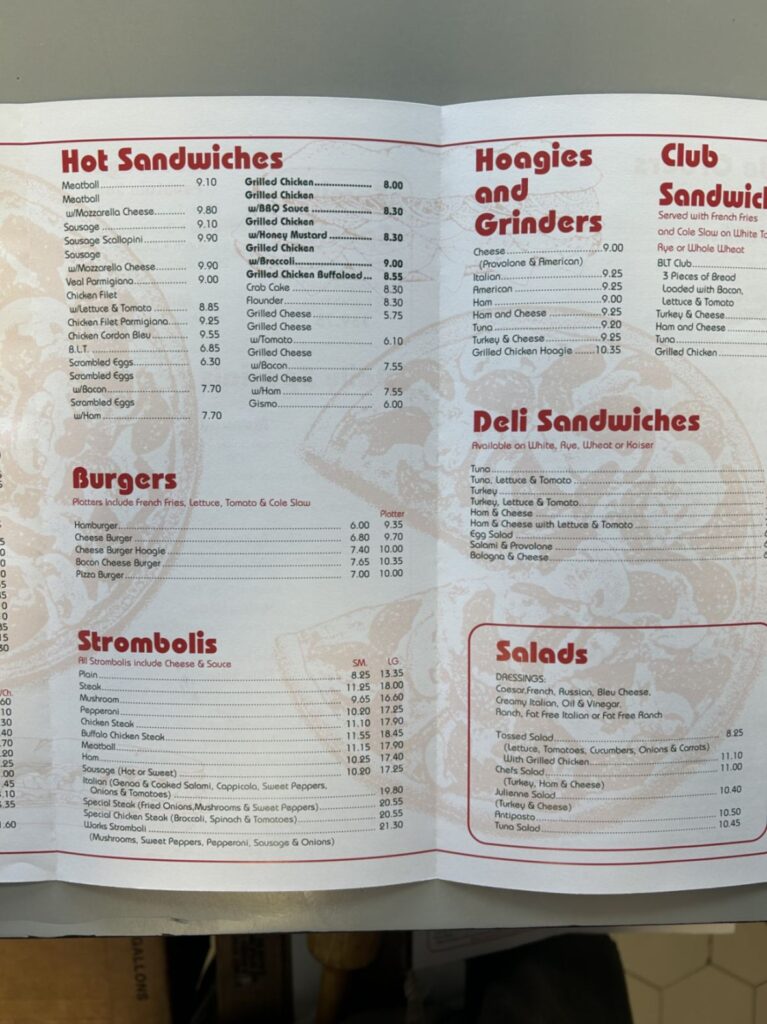 Merc Brothers Pizzeria Menu 8